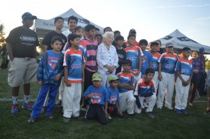 Mayor McCallion meets future cricket stars