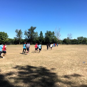 A "short" run to warm up