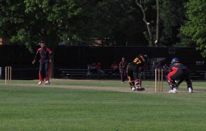 Ramblers batting in game 2