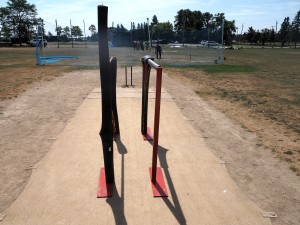 The fast bowling frame